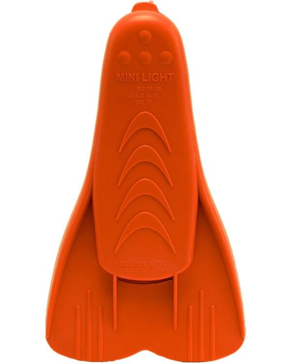 Aletas Cressi Mini Light Naranja | Seguras y Divertidas para Niños - Naranja - Image 3